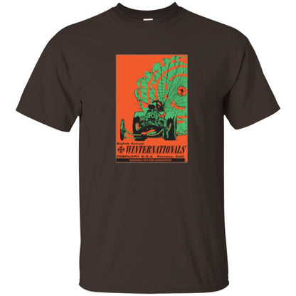 Nhra 1968 Winternationals T-shirt Dark Chocolate
