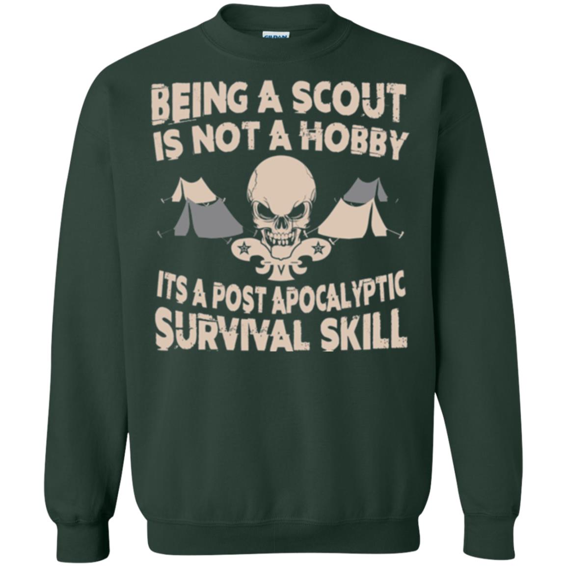 Being A Scout Is Not A Hobby T-shirt Forest Green