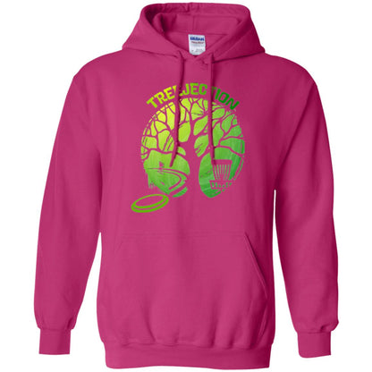 Funny Disc Golf T-shirt Treejection Heliconia