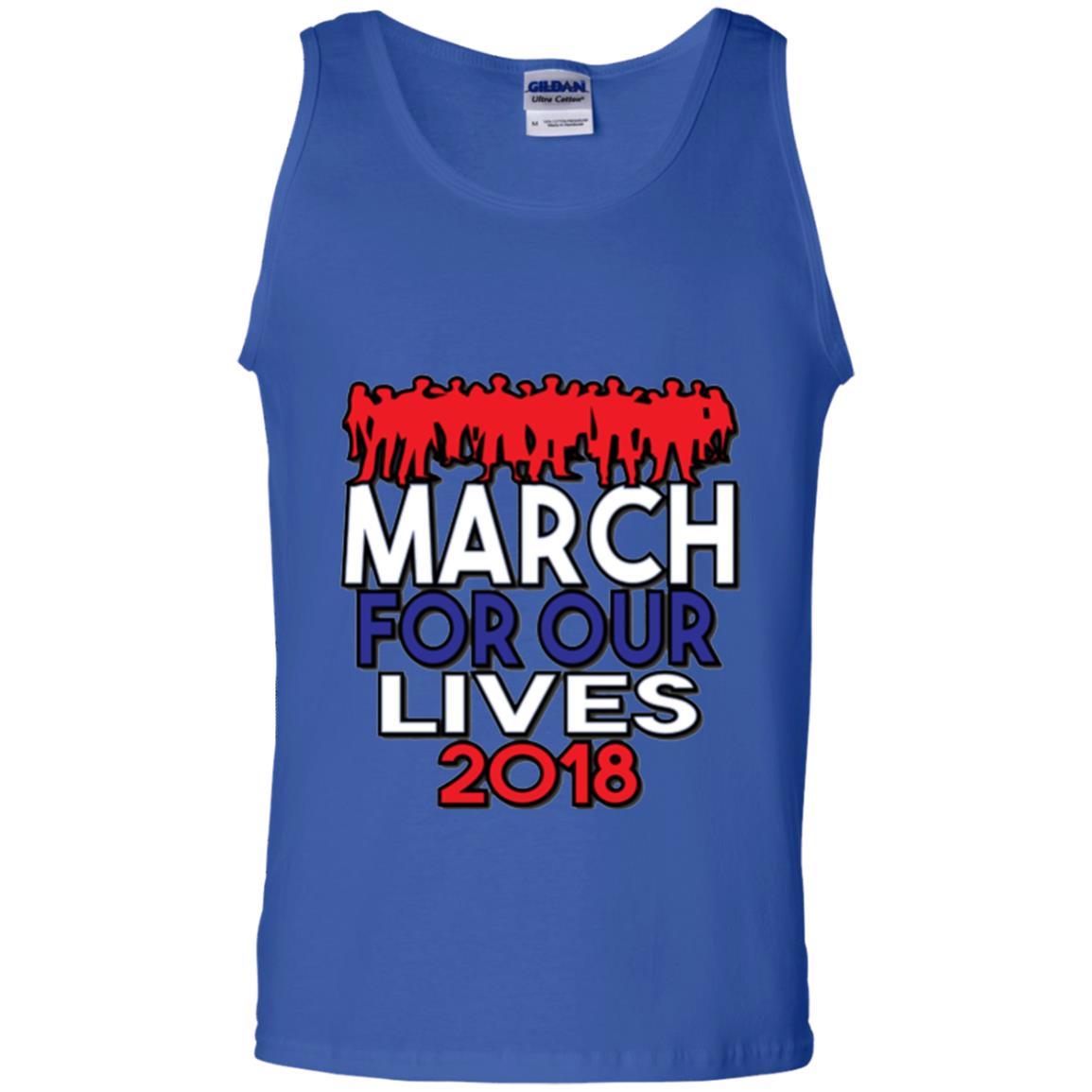 March For Our Lives 2018 Anti Gun T-shirt Royal
