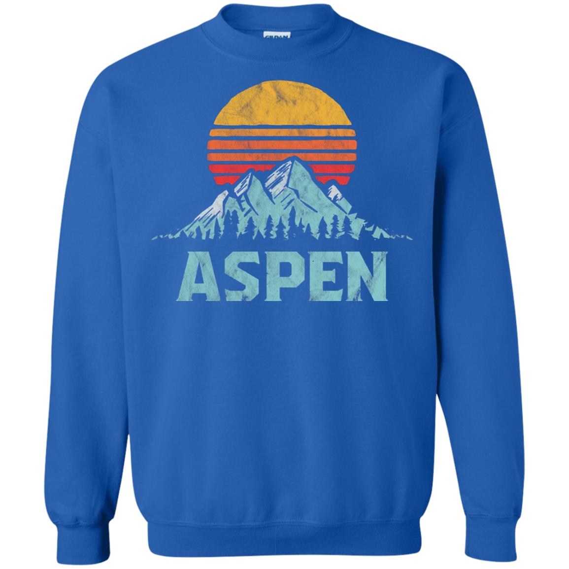 Aspen Mountain T-shirt Royal