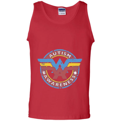 Autism Awareness T-shirt Red