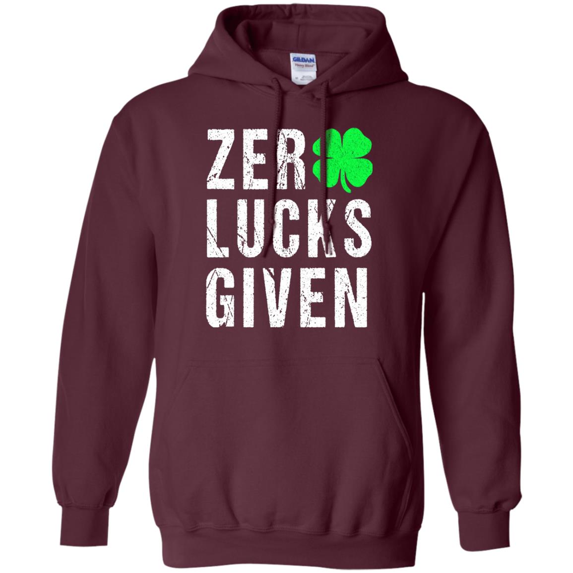 Shamrock Irish Funny Saint Patrick_s Day T-shirt Maroon
