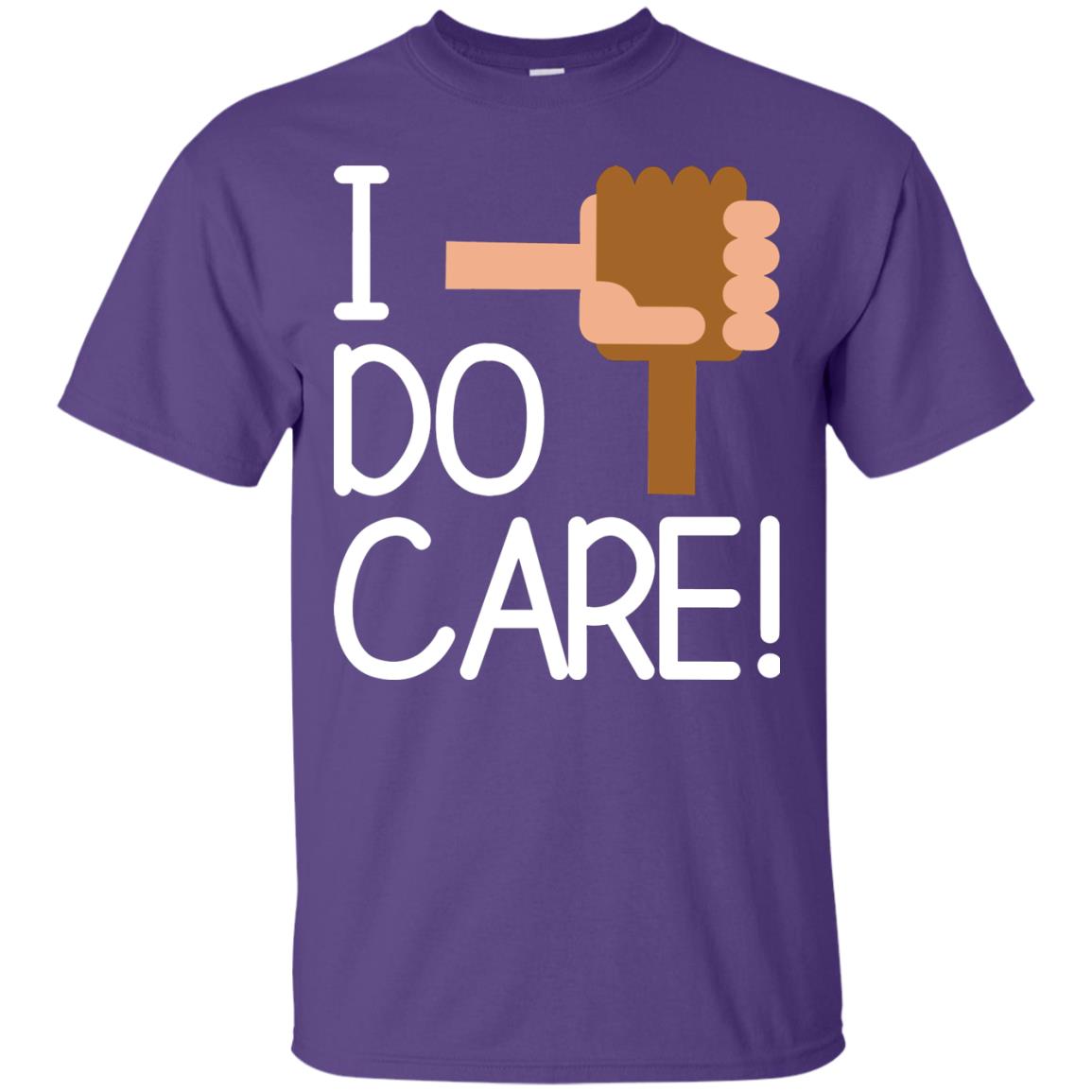 I Do Care Hot Saying 2018 Shirt Purple