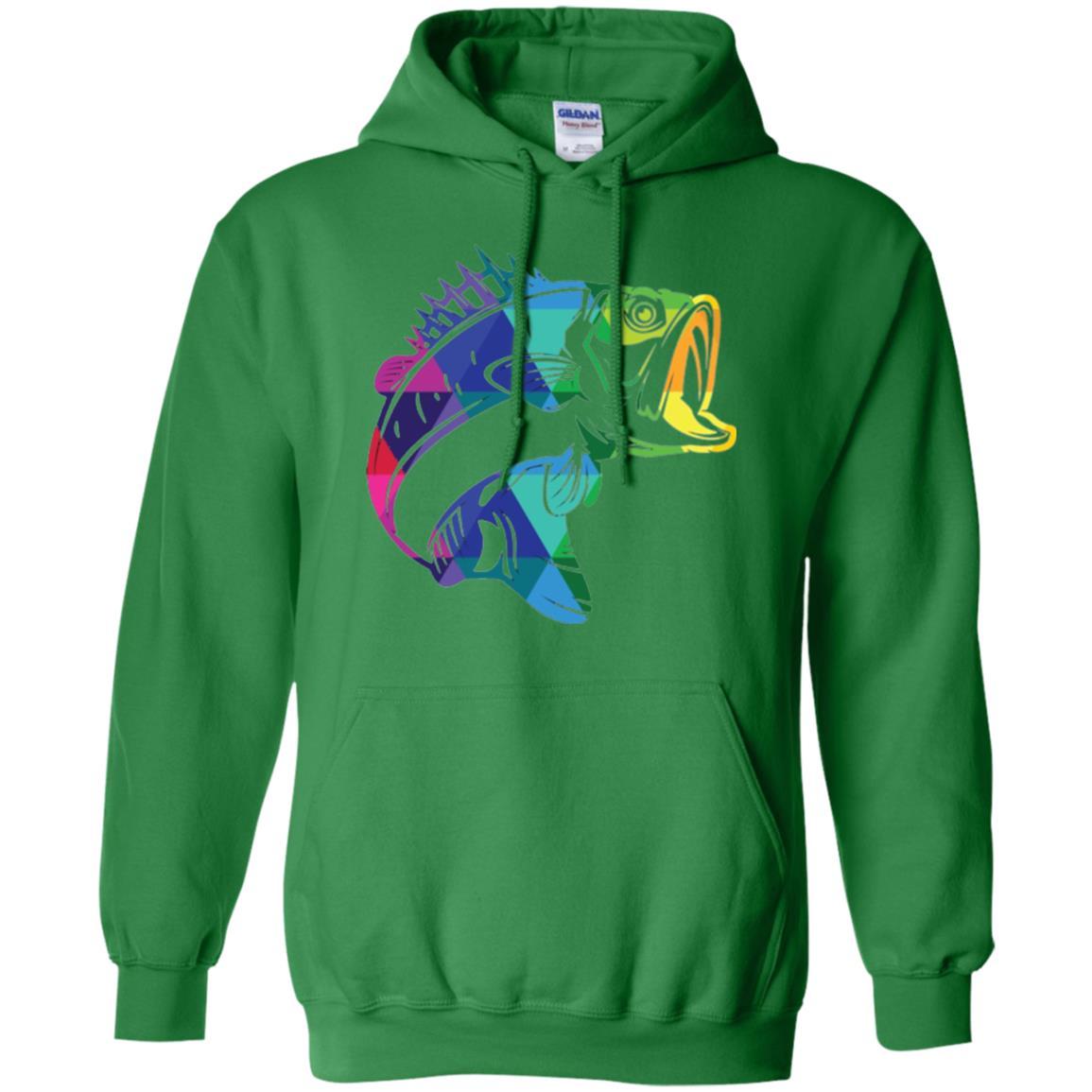 Fisherman T-shirt Fish For Bass Irish Green