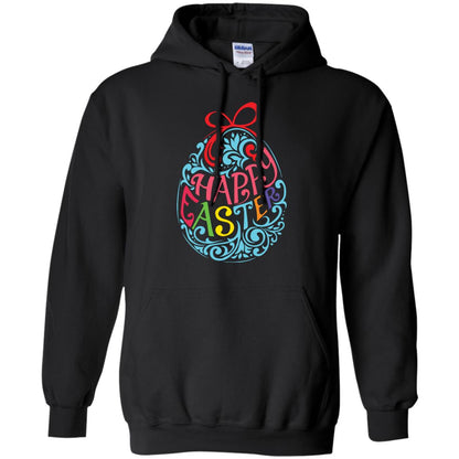 Happy Easter Day T-shirt Black