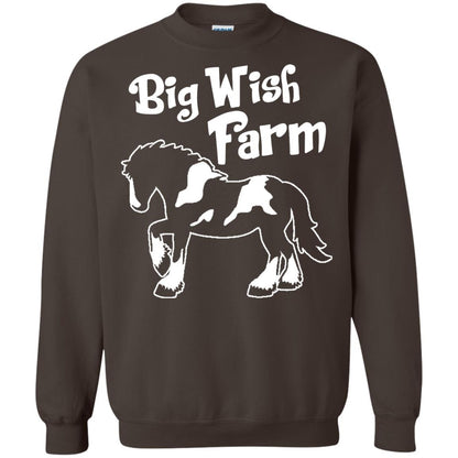 Big Wish Farm Horse Shirt Dark Chocolate