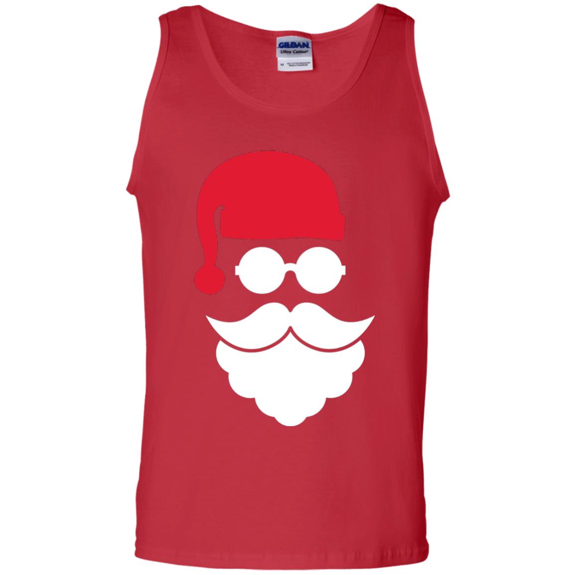 Christmas Shirt Santa Claus Face Red