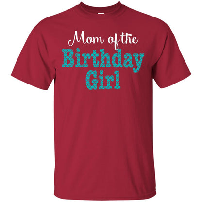 Mermaid Mom Shirt Mom Of The Birthday Girl Cardinal