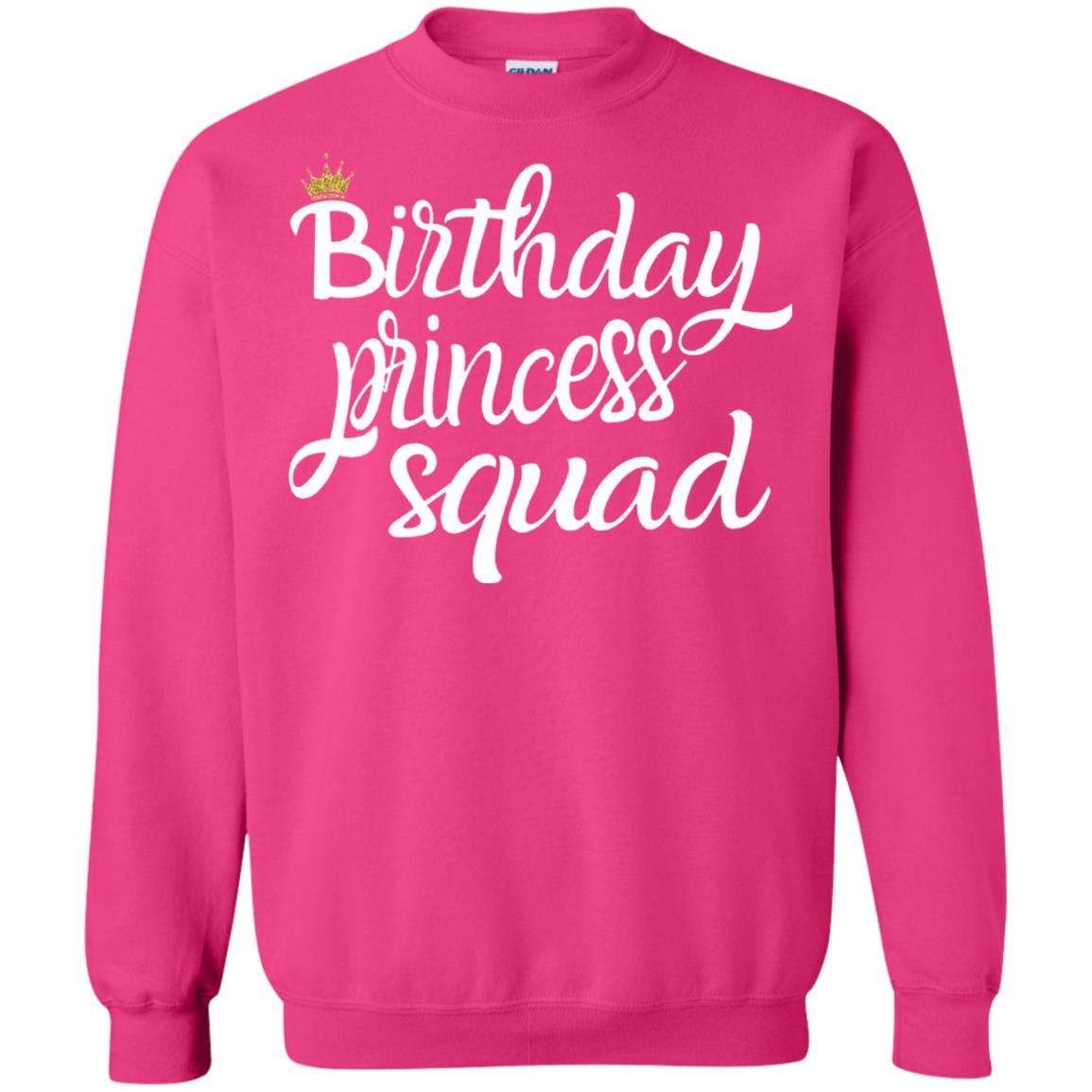Birthday T-shirt Princess Squad Heliconia
