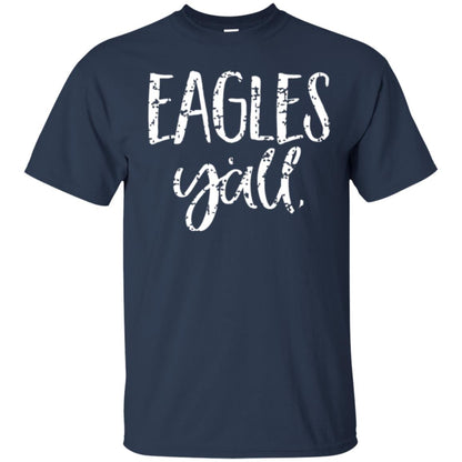 Eagles Y_all Flying Eagles T-shirt Navy