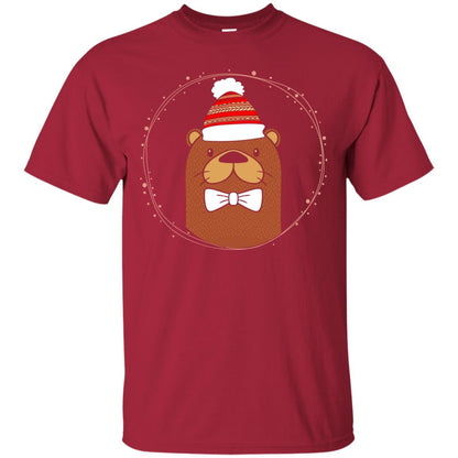 Otter Wearing A Lovely Beanie Gift Shirt For Otter Lover Cardinal