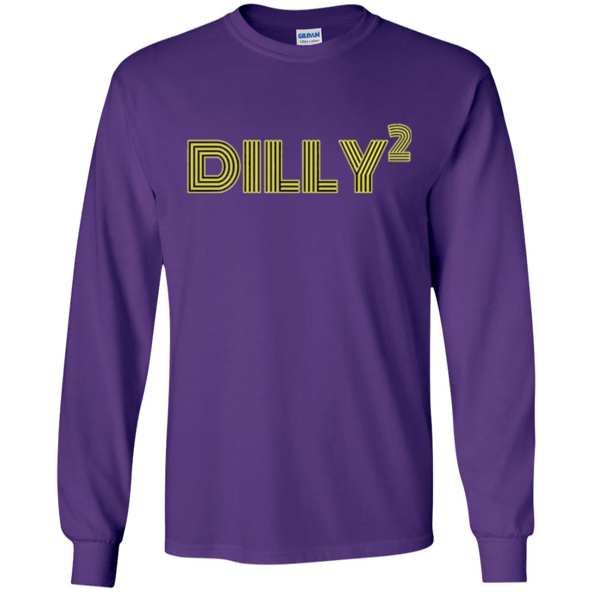Christmas T-shirt Dilly Squared Purple