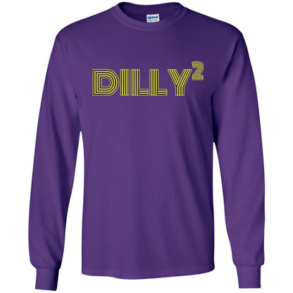 Christmas T-shirt Dilly Squared Purple