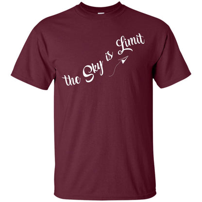 The Sky Is Limit T-shirt Maroon