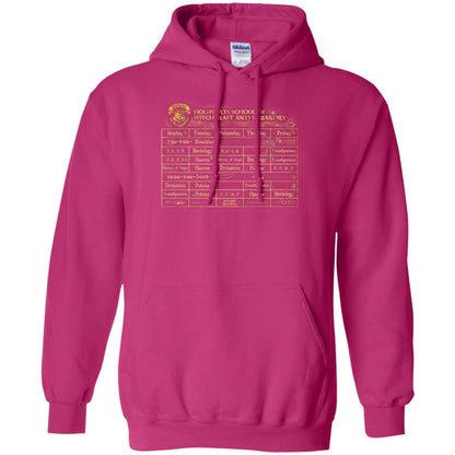 Harry's Schedule Harry Potter ShirtG185 Gildan Pullover Hoodie 8 oz.