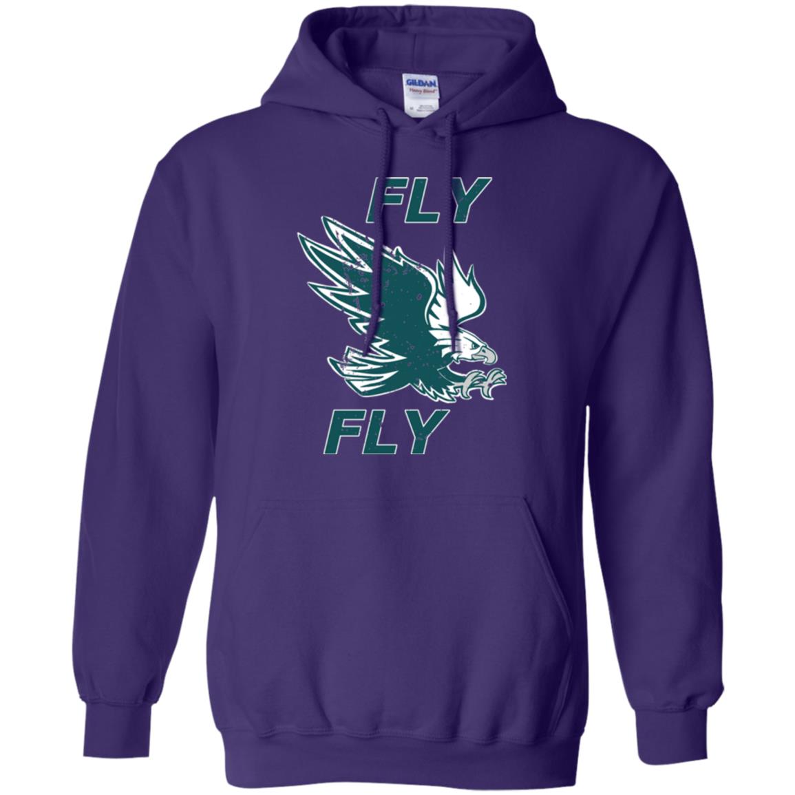 Eagle Lover T-shirt Flying Eagle T-shirt Purple