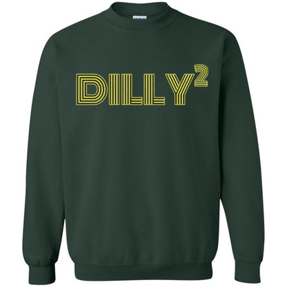 Christmas T-shirt Dilly Squared Forest Green