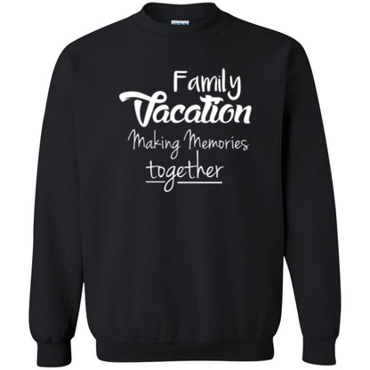 Family Vacation Making Memories Together T-shirt Black