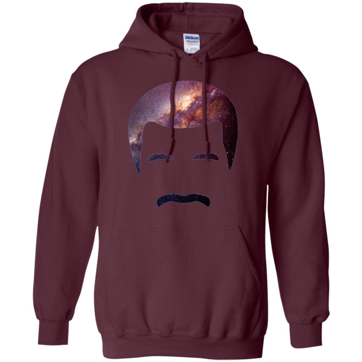 Neil Degrasse Tyson Galaxy T-shirt Maroon