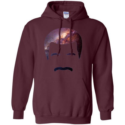 Neil Degrasse Tyson Galaxy T-shirt Maroon
