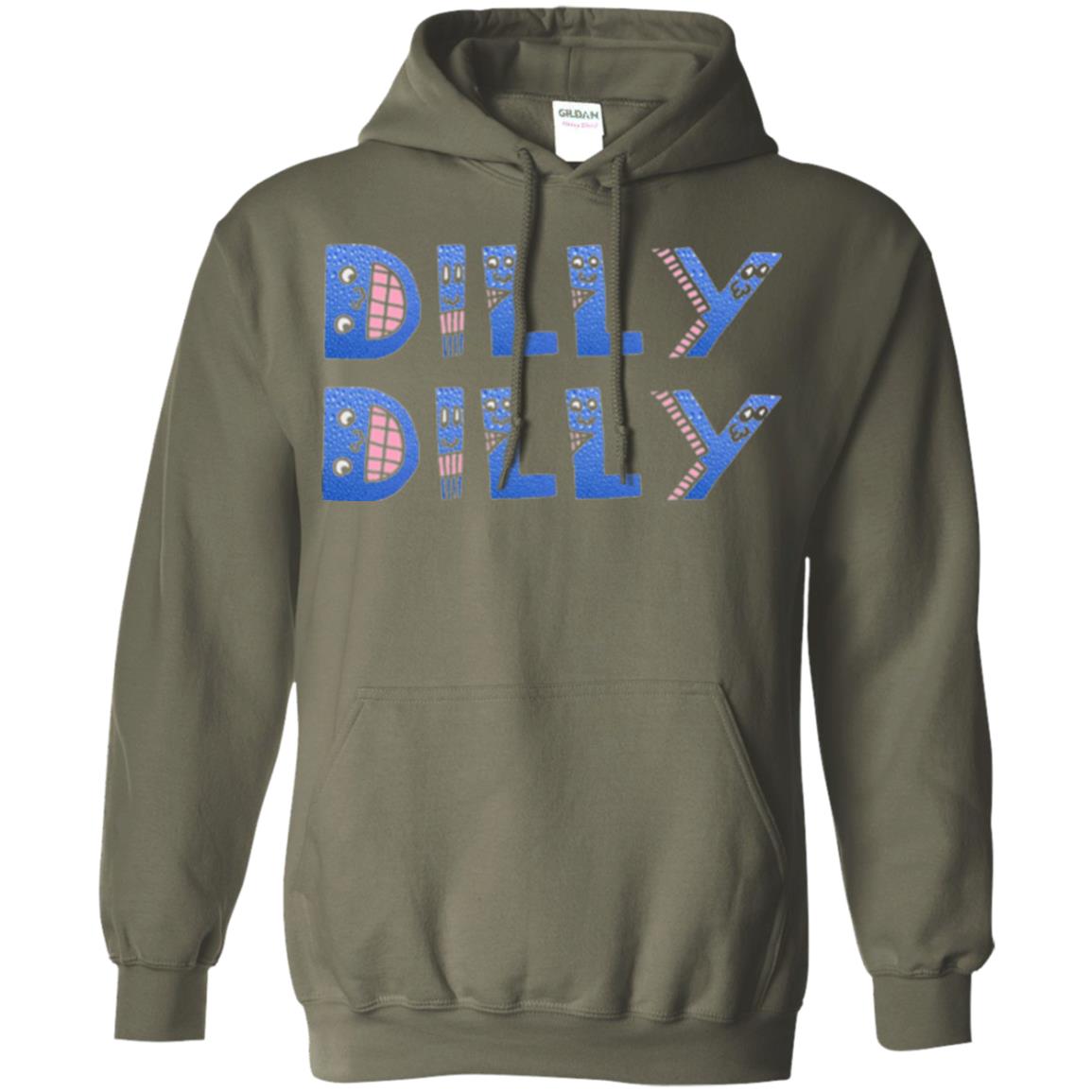 Christmas T-shirt Beer Lovers Dilly Dilly Military Green