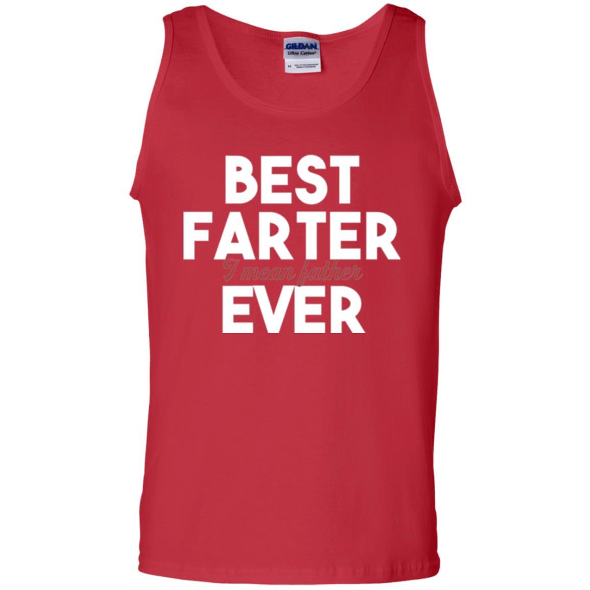 Daddy T-shirt Best Farter Ever Best Father Ever Red
