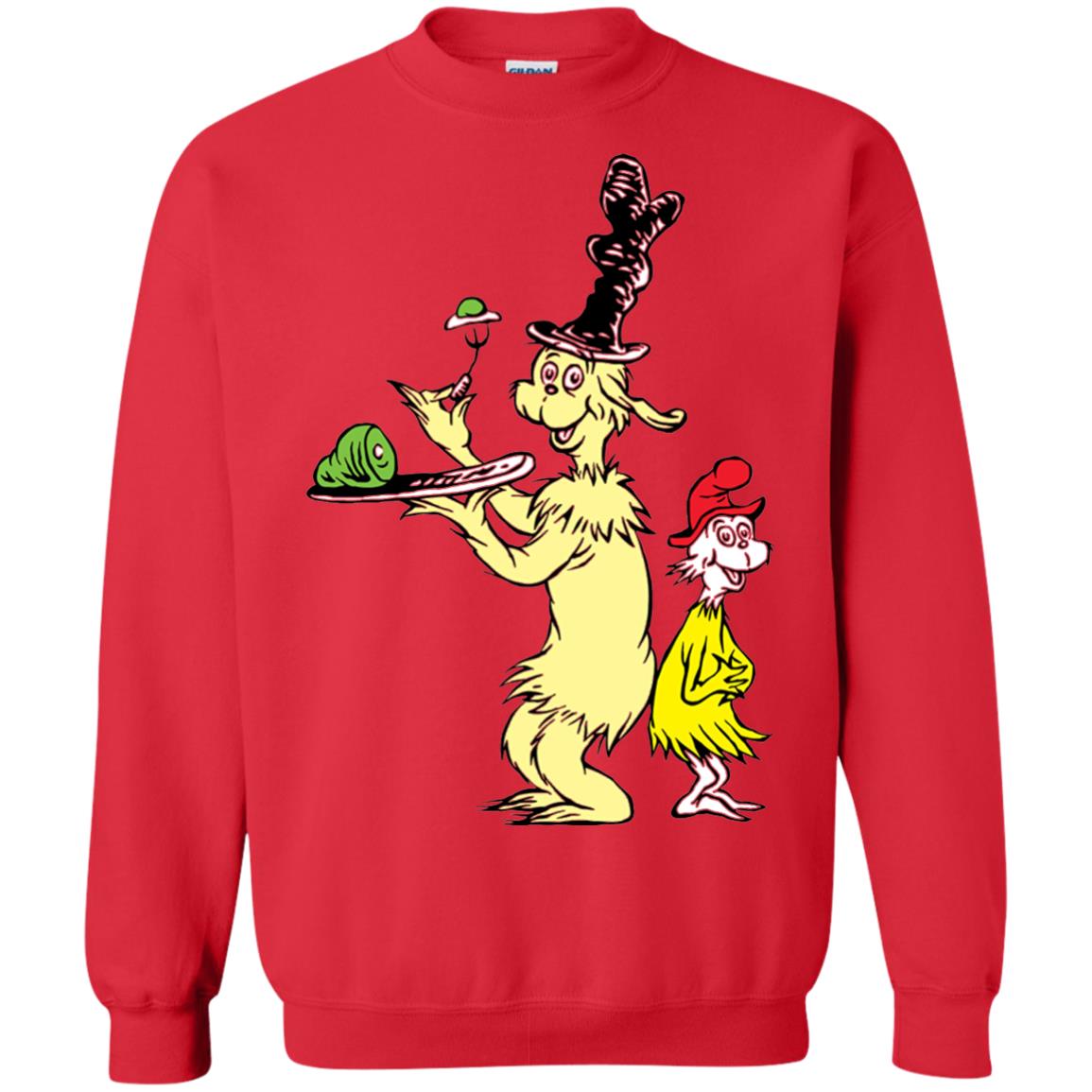 Dr. Seuss I Like Green Eggs And Ham T-shirt Red
