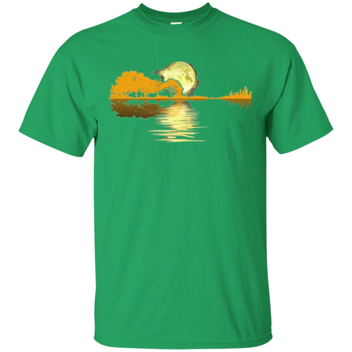 Guitar Lake Shadow T-shirt Irish Green