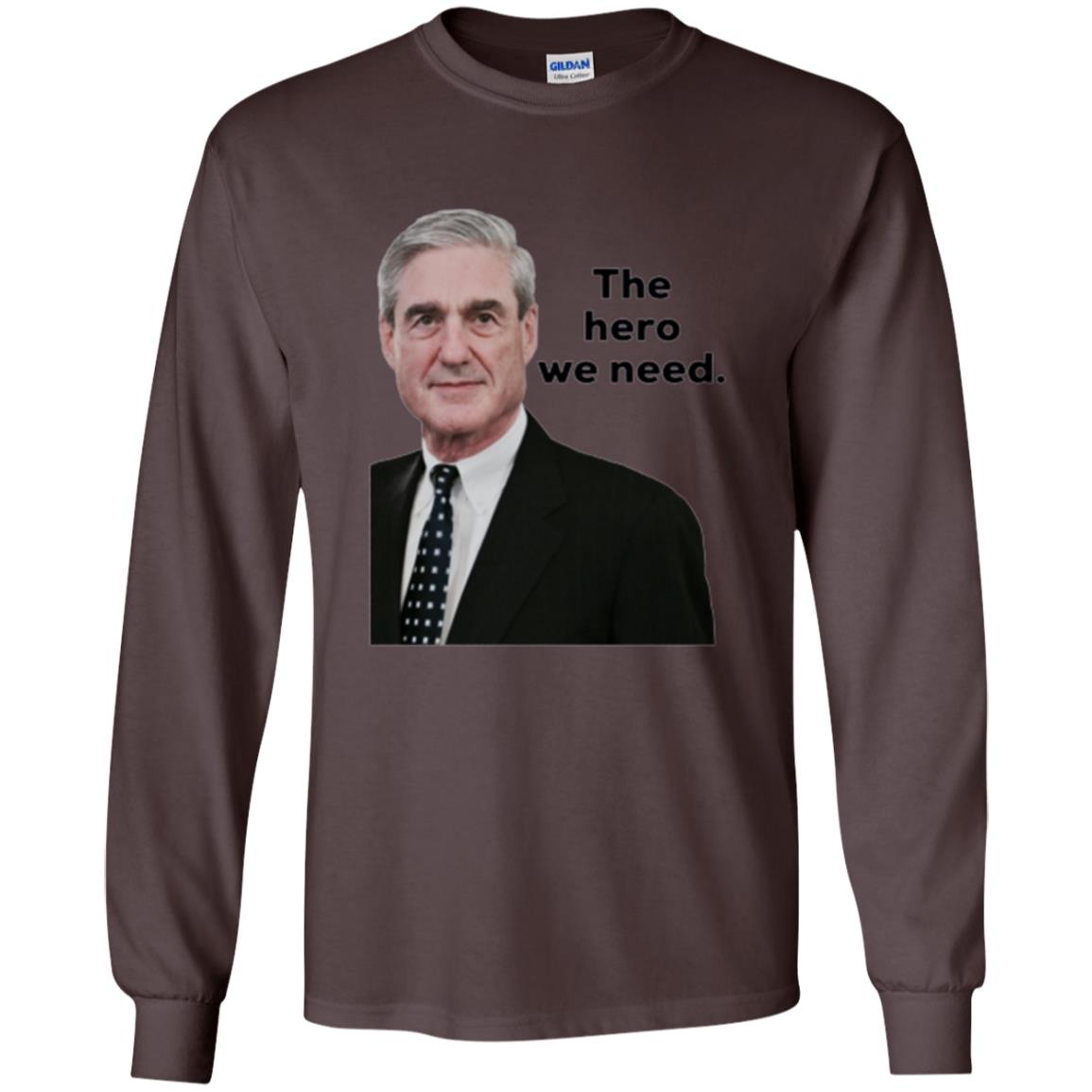 Fbi Director T-shirt The Hero We Need T-shirt Dark Chocolate