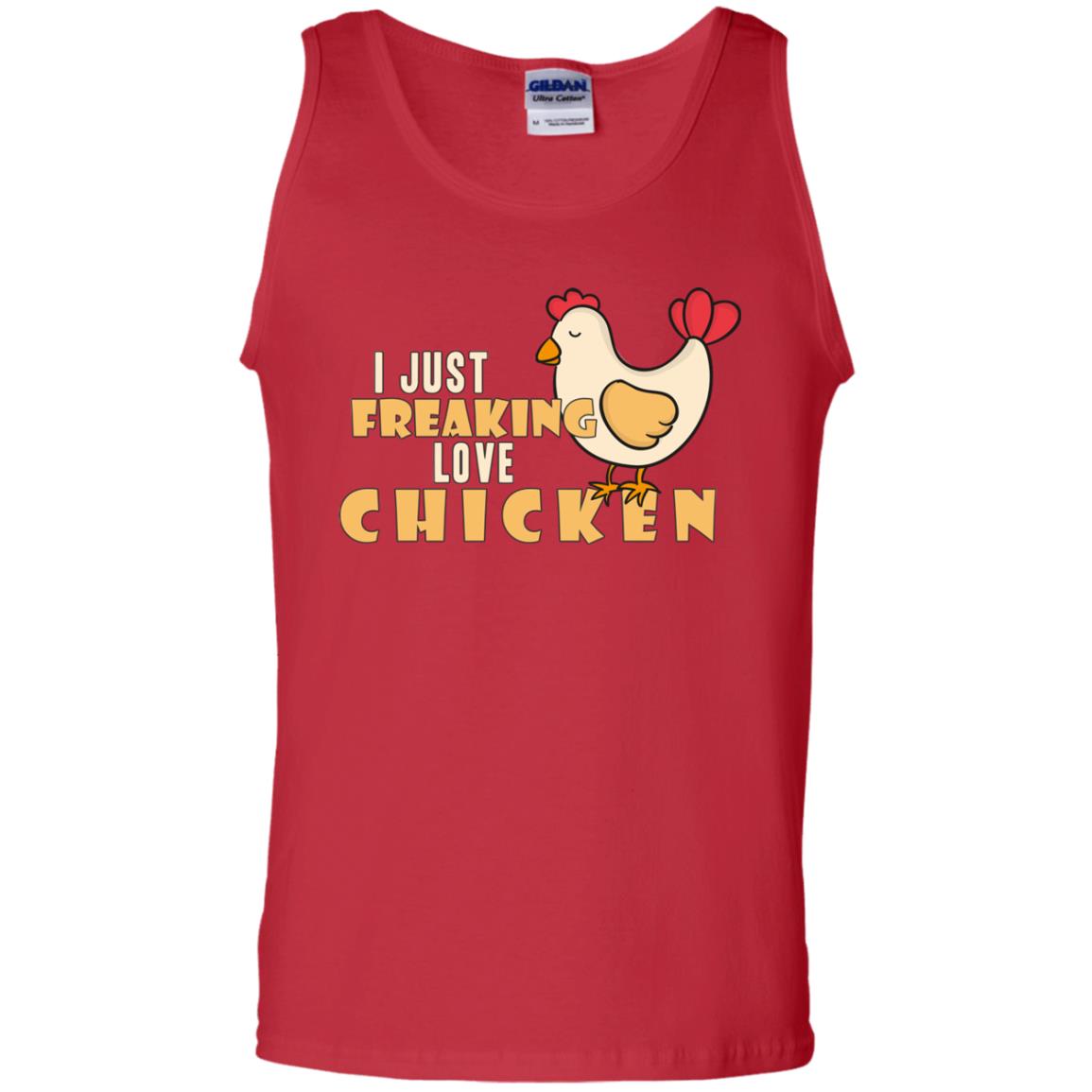 I Just Freaking Love Chicken Shirt Red
