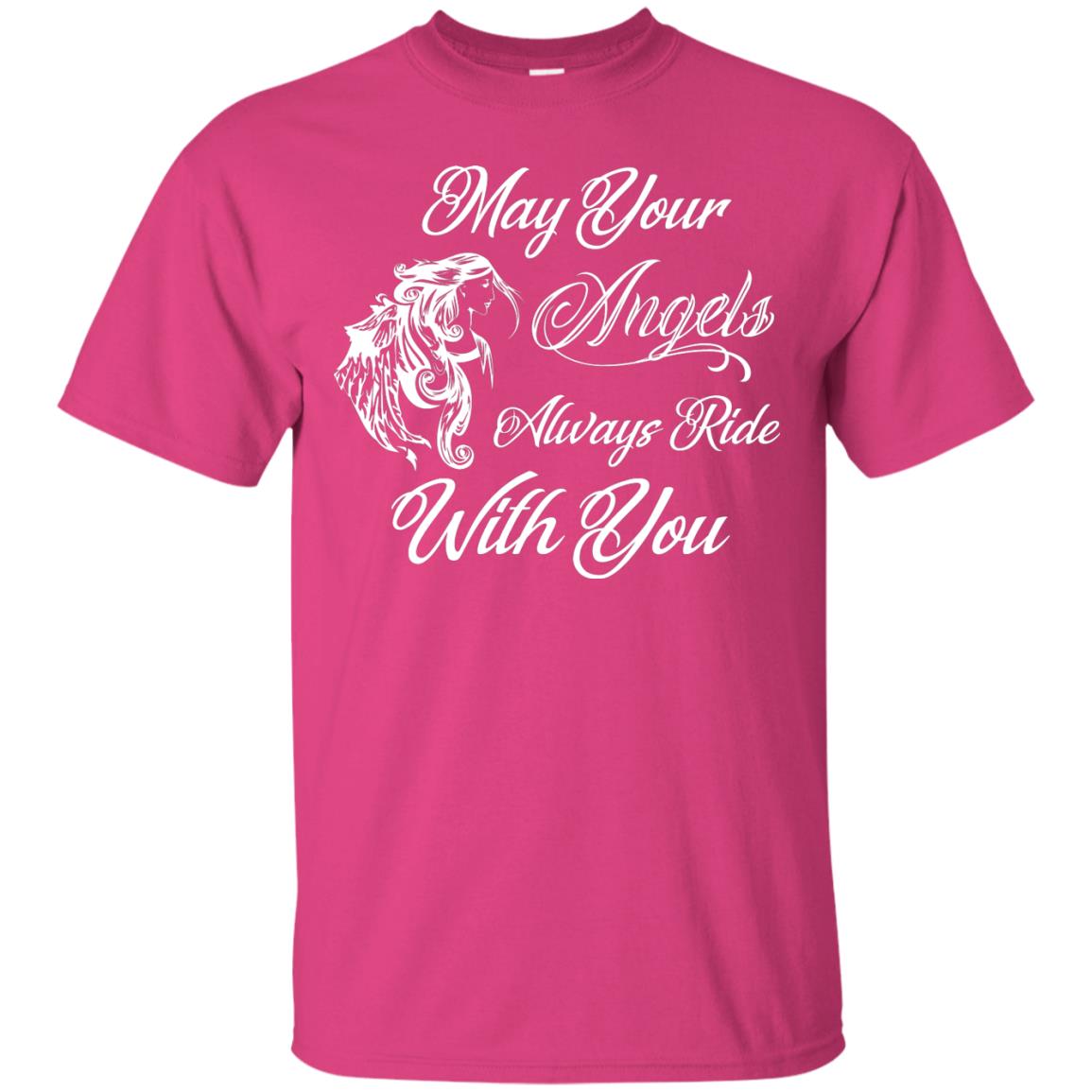 May Your Angels Always Ride With You Best Shirt For Bike Rider Heliconia