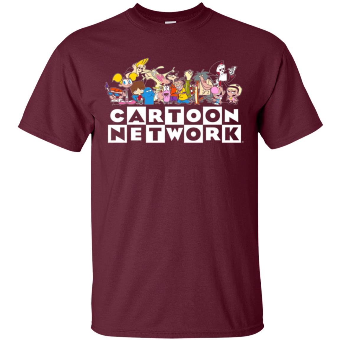 Cartoon T-shirt Classic Character Feature Maroon