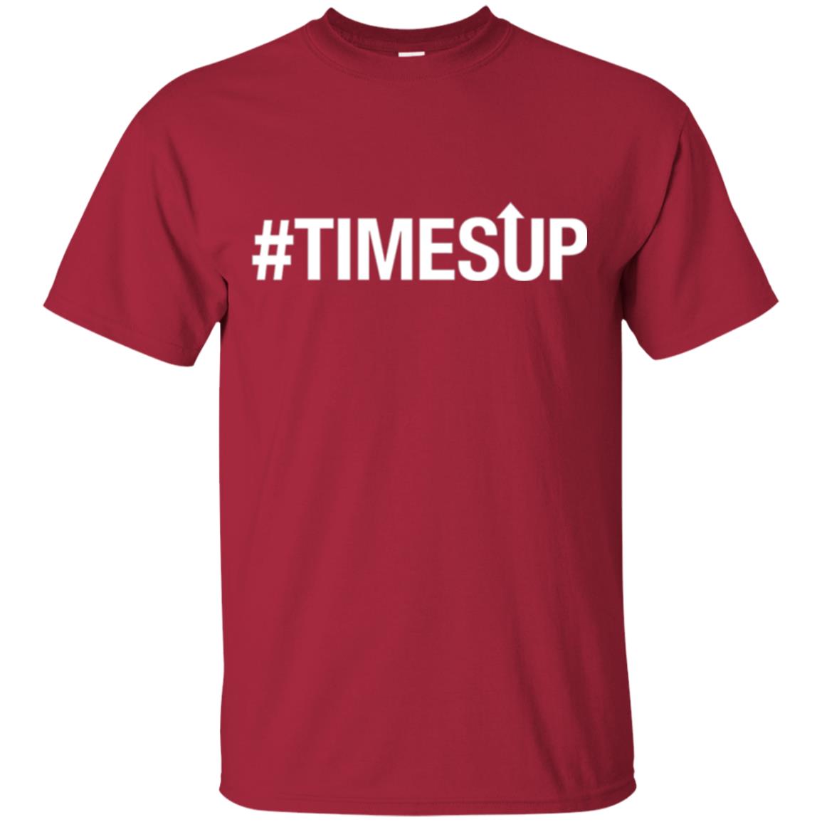 Feminist Movement T-shirt Time_s Up Cardinal