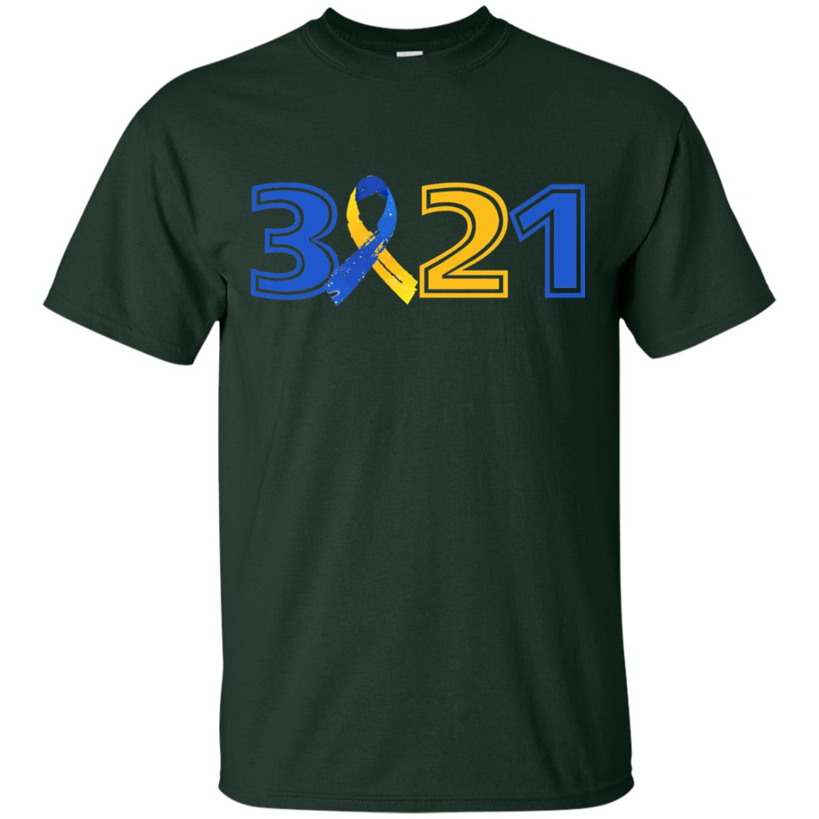 Awareness March 21 World Down Syndrome Day T-shirt Forest