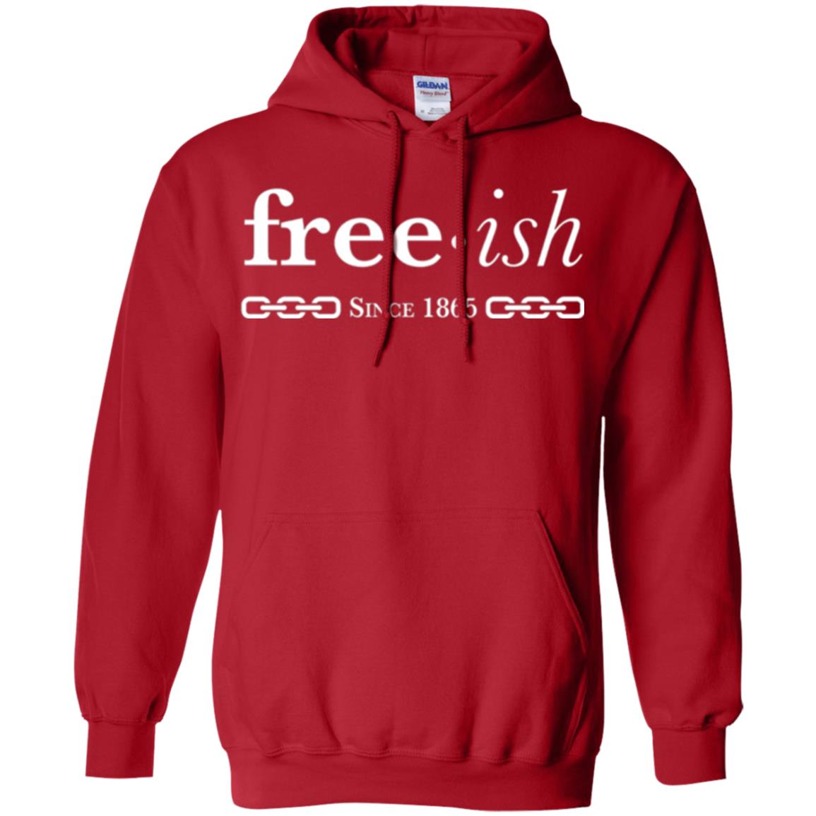 Free-ish Since 1865 Black Pride T-shirt Red