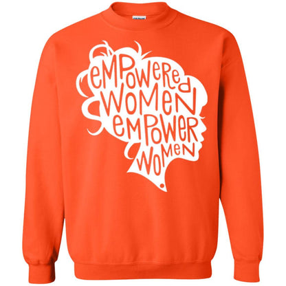 Feminist T-shirt Empowered Women Empower Woman Orange