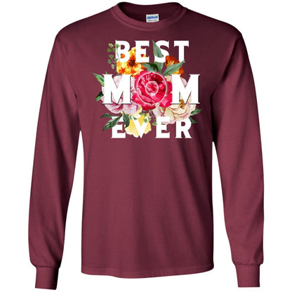 Best Mom Ever Mommy Shirt Maroon