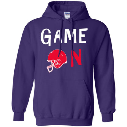 Football Lover T-shirt Game On Purple