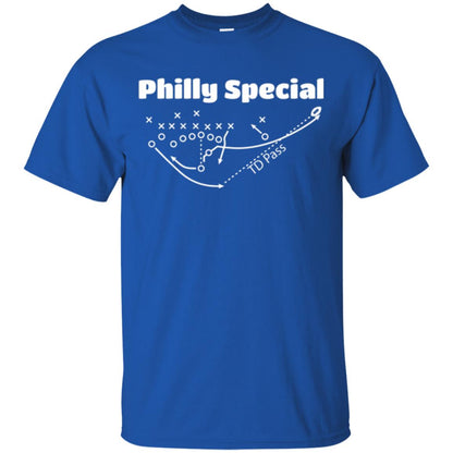 Philly Special Football Lover T-shirt Royal