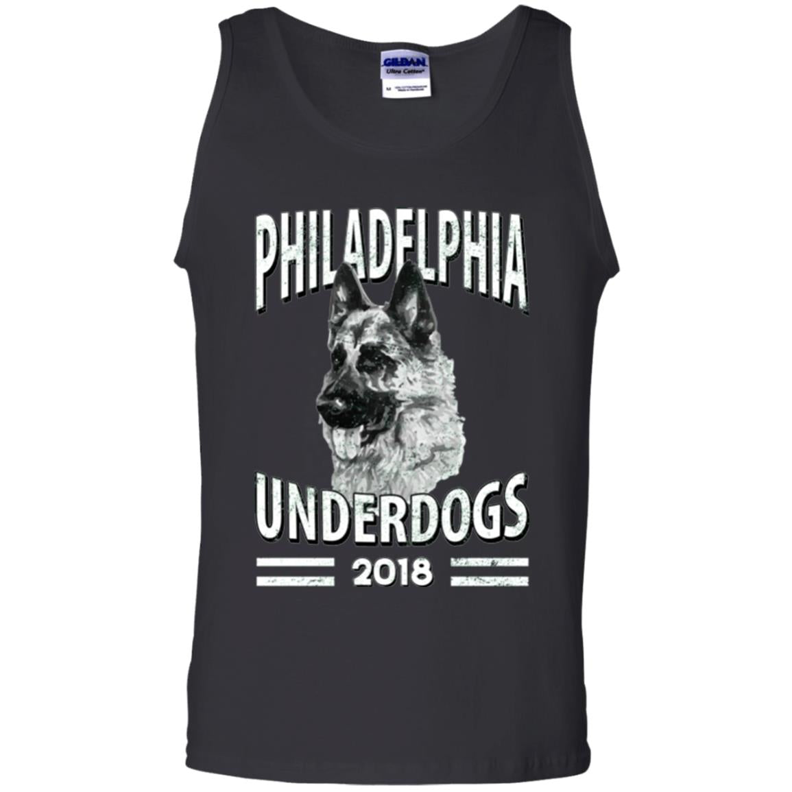 Dog Lover T-shirt Philadelphia Underdogs 2018 T-shirt Black