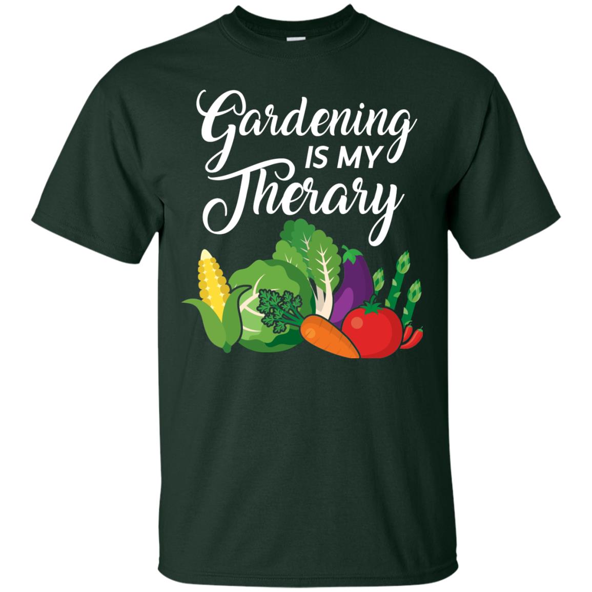Gardening Is My Therapy Best Idea Shirt For Gardener Forest
