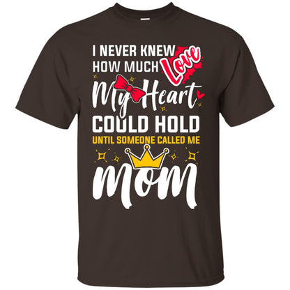 Untill Someone Called Me Mom Mommy Shirt Dark Chocolate