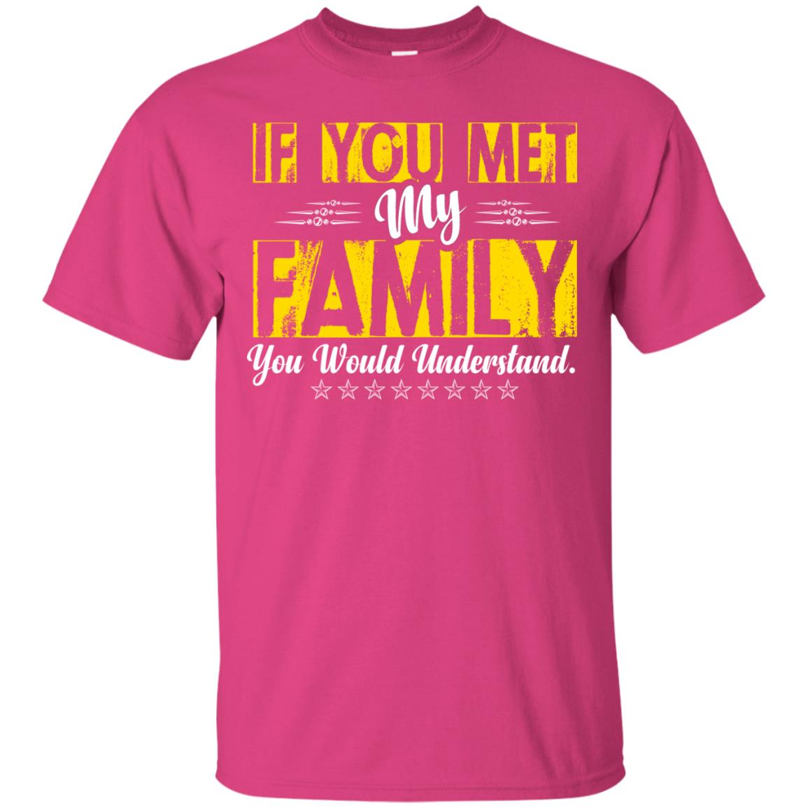 Family T-shirt If You Met My Family You Would Understand Heliconia