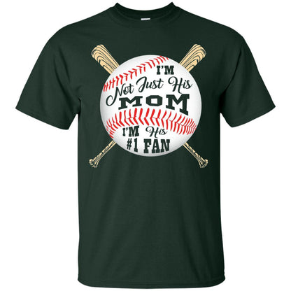 Baseball Mom Shirt Im Not Just His Mom Fan Forest