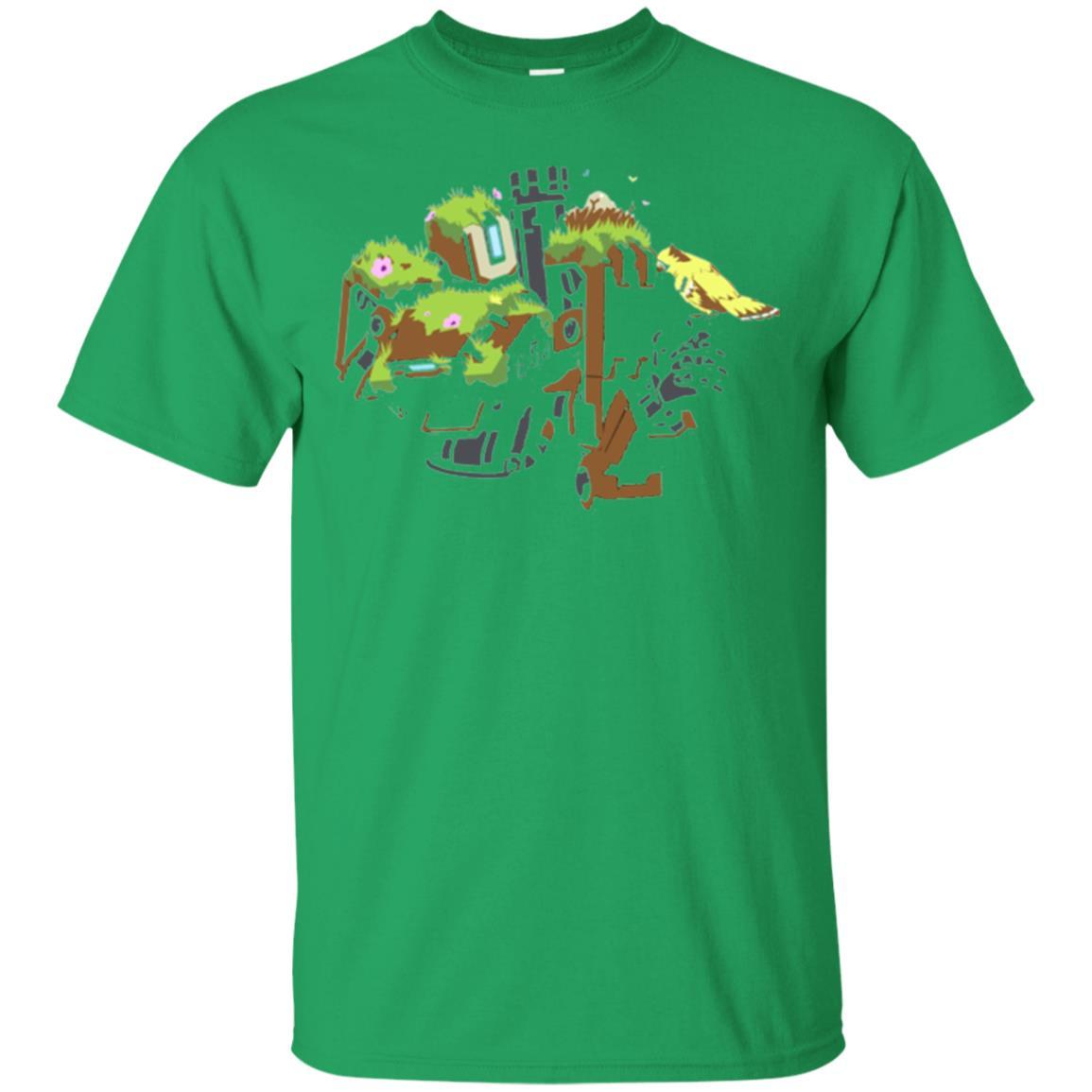 Film T-shirt Bastion Overgrown Spray T-shirt Irish Green