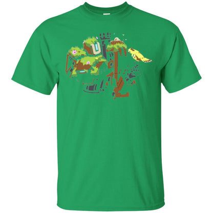 Film T-shirt Bastion Overgrown Spray T-shirt Irish Green