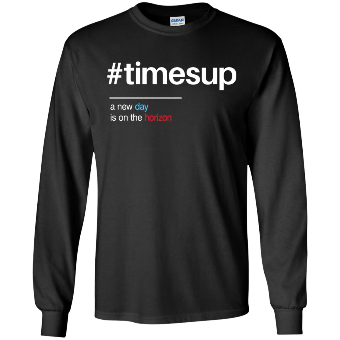 Women_s Right T-shirt Hash Tag Times Up Black