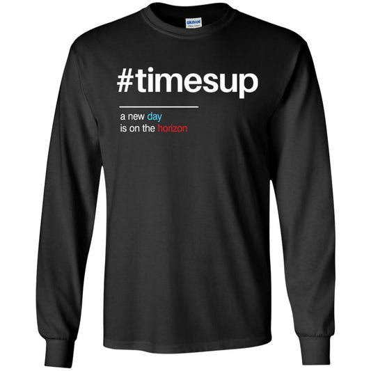 Women_s Right T-shirt Hash Tag Times Up Black