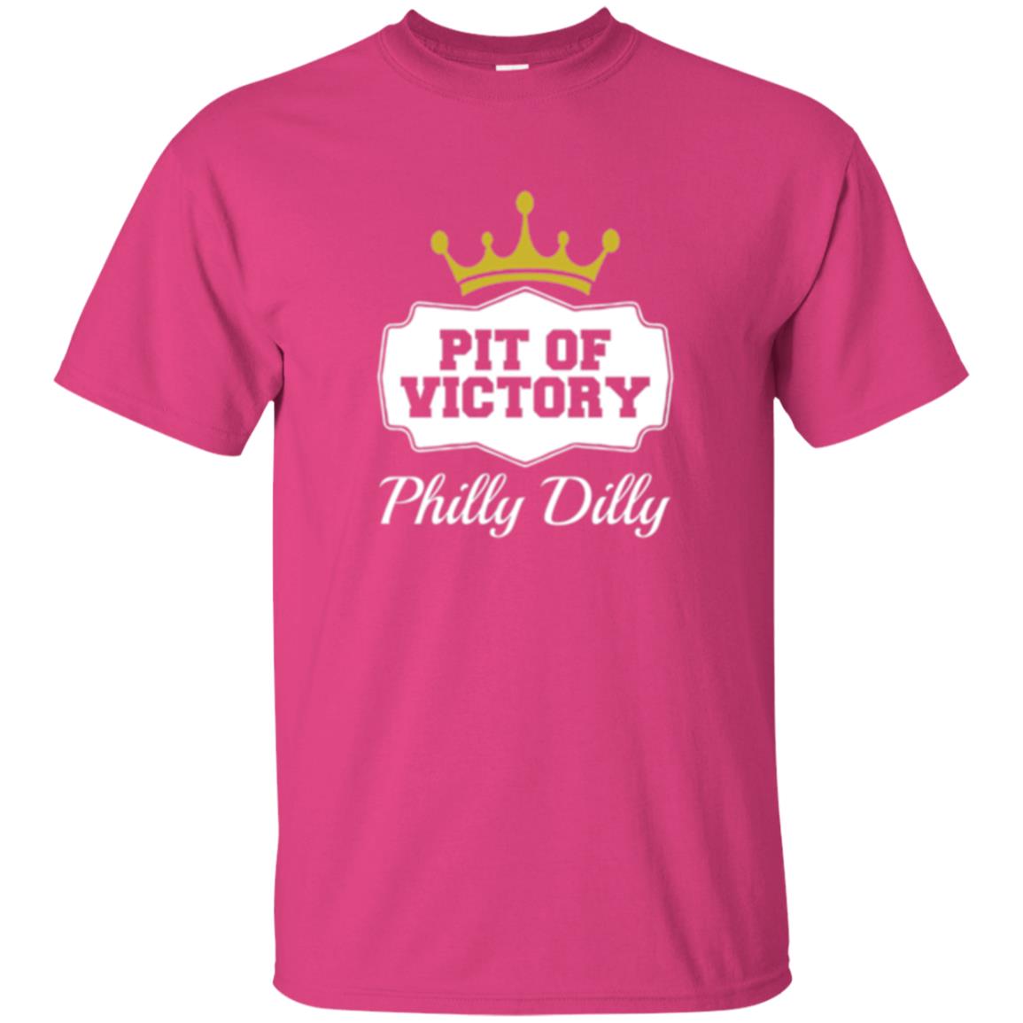 Football Lover T-shirt Philly Dilly Pit Of Victory T-shirt Heliconia